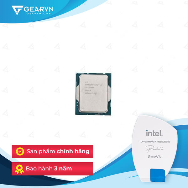 Bộ vi xử lý Intel Core i5 12400 / 2.5GHz Turbo 4.4GHz / 6 Nhân 12 Luồng / 18MB / LGA 1700 (TRAY)