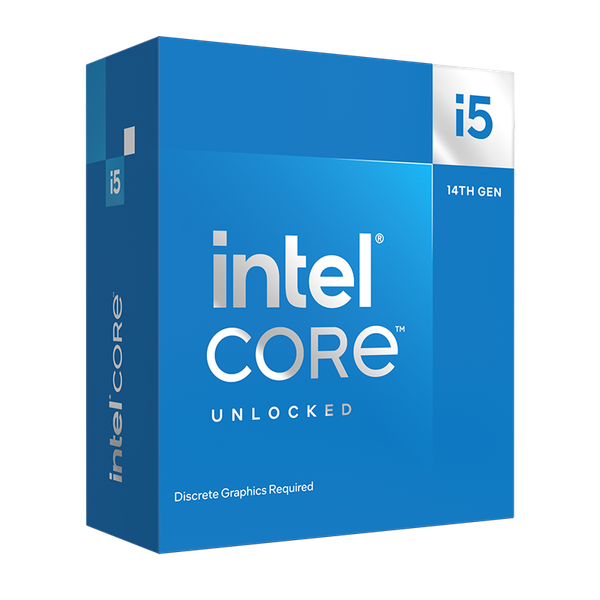 Bộ vi xử lý Intel Core i5 14600KF / Turbo up to 5.3GHz / 14 Nhân 20 Luồng / 24MB / LGA 1700